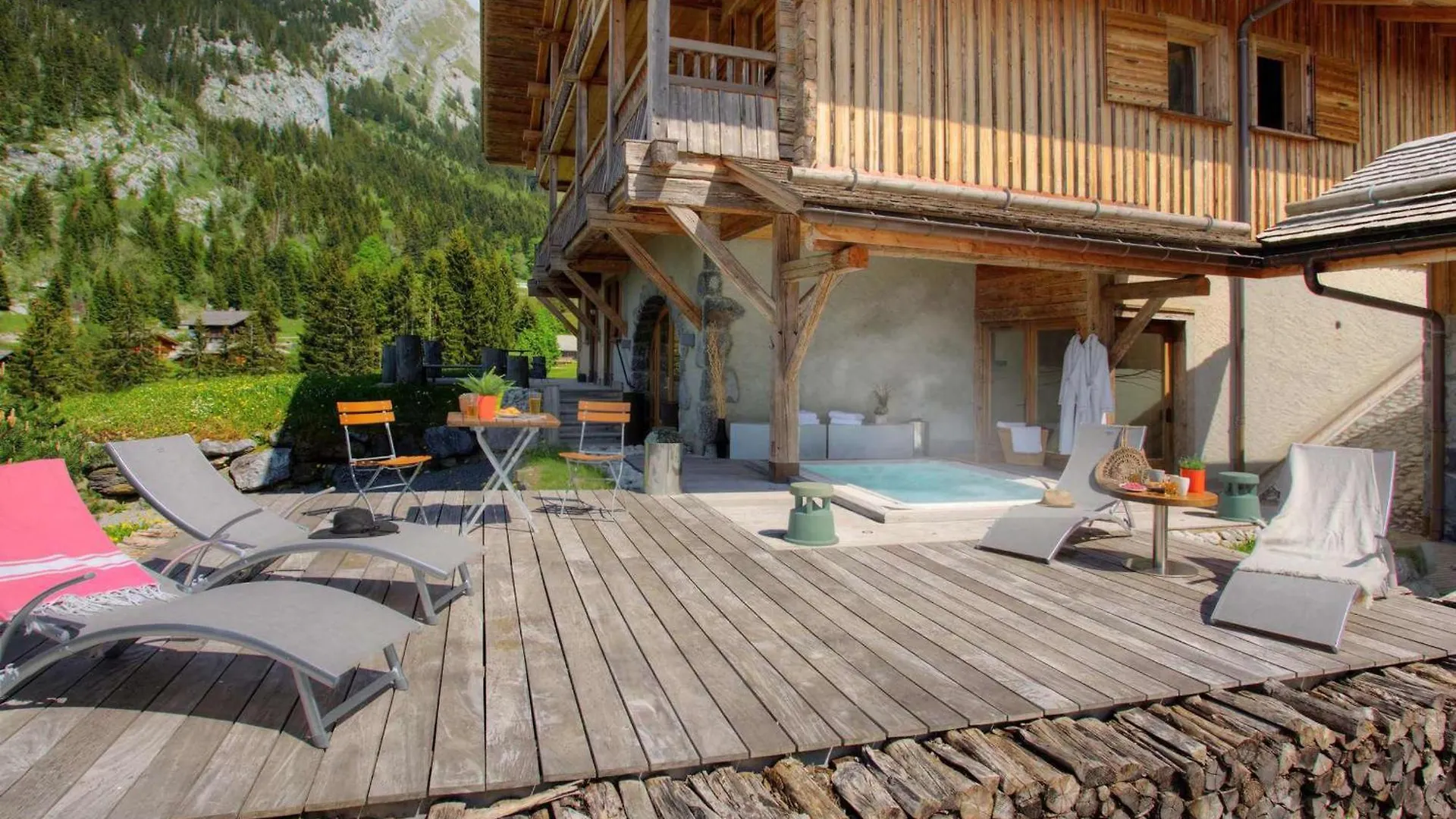 Chalet 5* - Capacite 15 Pers., Spa, Hammam, Sauna - Fr-1-304-304 La Clusaz